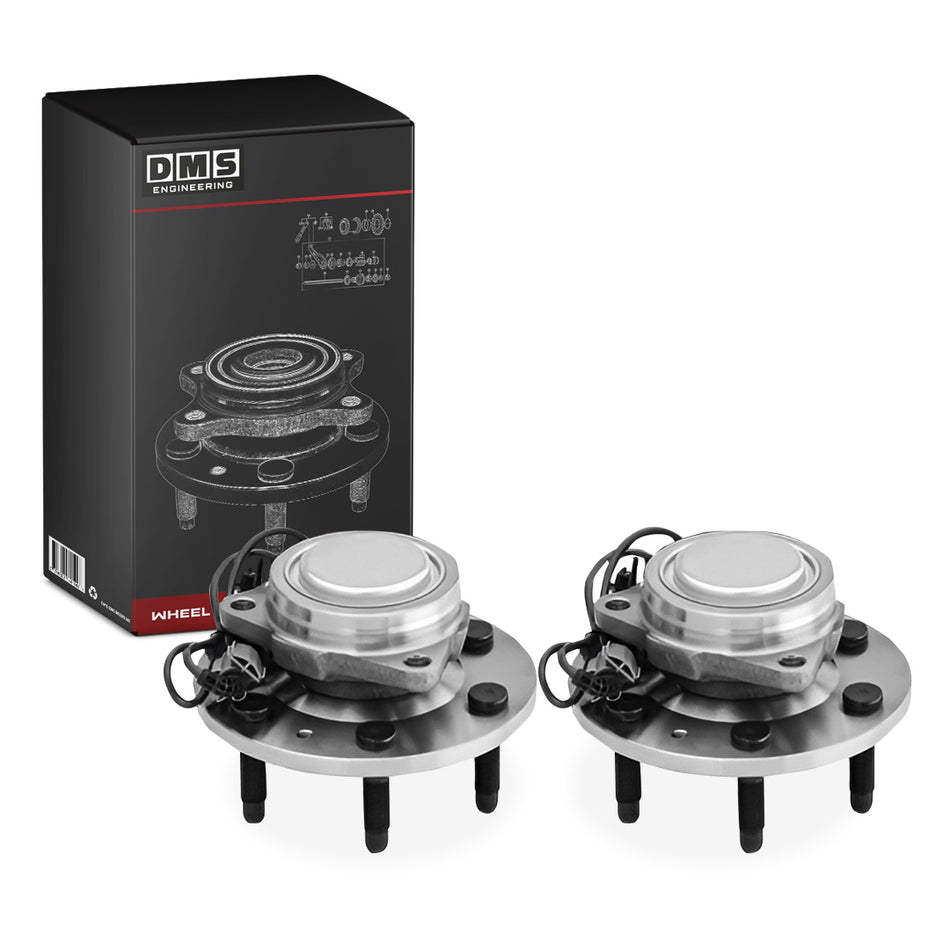 GMC Yukon XL 1500 Denali / SLE / SLT (2007 - 2014) Front Wheel Bearing Hubs LH + RH