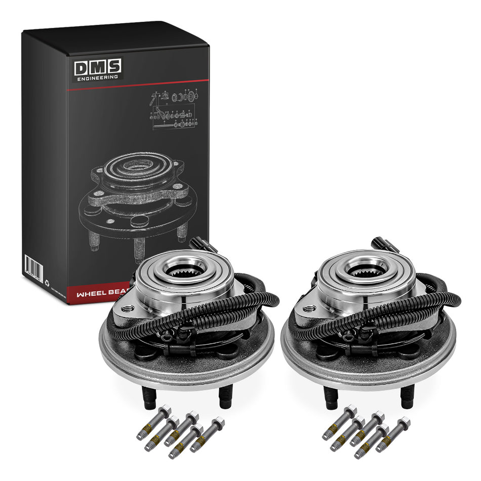 Mercury Mountaineer (2002 - 2005) Front Wheel Bearing Hubs LH + RH