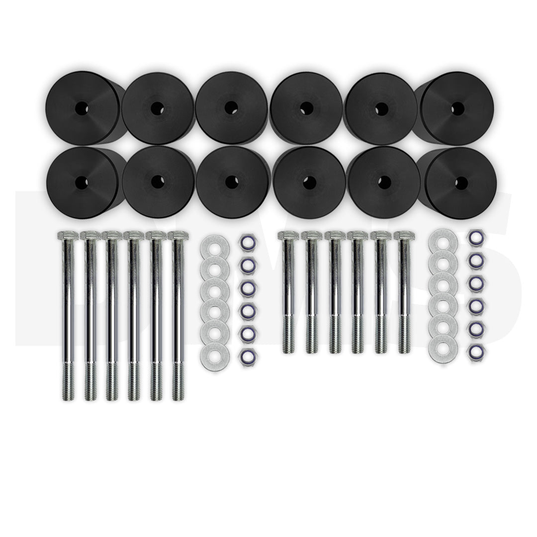 Toyota Hilux N70 Dual Cab 2" Body Lift Essential Kit