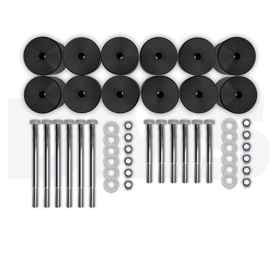 Toyota Hilux N70 Dual Cab 2" Body Lift Essential Kit