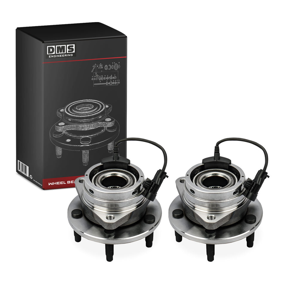 Saturn Aura (2007 - 2009) Front Wheel Bearing Hubs LH + RH
